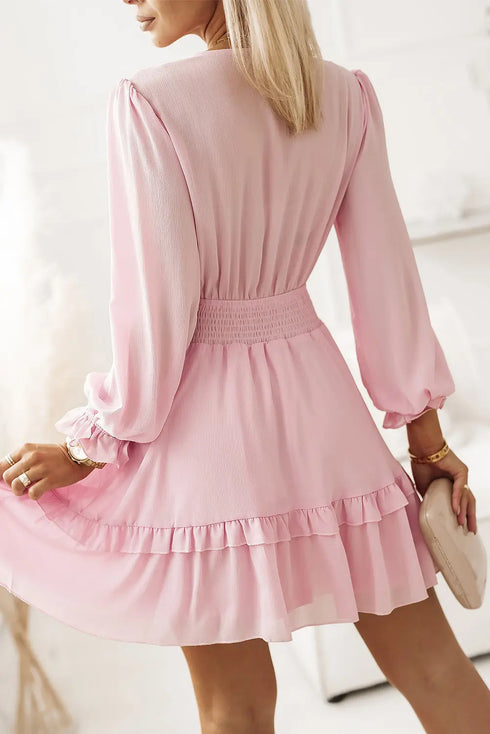 'Nara' Bowtie Mini Dress - Celes Fashion